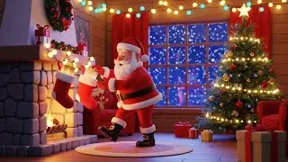 Santa&rsquo;s Busy Boots Song for Kids | Christmas Song for Kids, Holiday Nursery Rhyme & Baby Music 🎅👢🎄