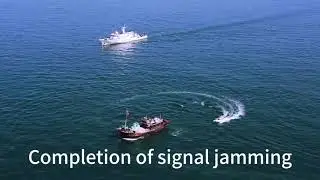🌐Maritime area denial system, drone ship-borne takeoff 🛫, new maritime protection application.