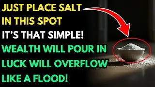 Just Place Salt In This Spot At Home To Attract Wealth, Luck, And Clear Negative Energy!