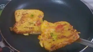 spicy veg toast |  ब्रेड का मजेदार नाश्ता।। home kitchen & sewing ideas