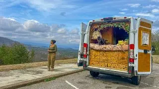 Van Camping in the Appalachian Mountains