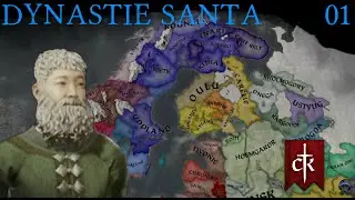 [CK3 Santa Klauss EP01] Le d&eacute;but de la sage Santa Klauss - aventure crusader king