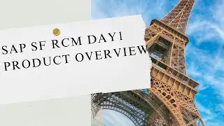SAP SuccessFactors RCM Day 1 Recruiting Management Product Overview