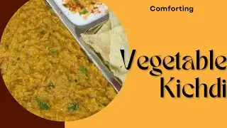 Comforting Vegetable Khichdi Recipe | Healthy One-Pot Indian Meal 🍲 | वेजिटेबल खिचड़ी