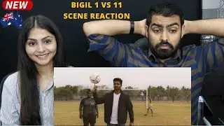BIGIL 1 vs 11 Football Bet Game/Match REACTION | Thalapathy Vijay has Amazing Football Skills Review