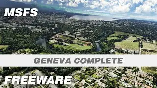 Geneva, Switzerland Scenery Complete Freeware Add-on for Microsoft Flight Simulator