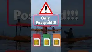 Best Mobile Network In Kashmir | Only Postpaid!!!