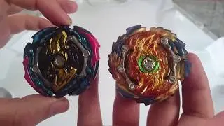 Beyblade Burst - Judgment Joker 00T.Tr 斬 vs Wizard Fafnir Rt.Rs 閃