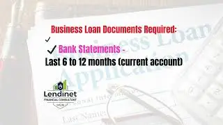 Business Loan Documents Checklist - All Major Banks & NBFCs | Lendinet Financial Consultant Pvt Ltd