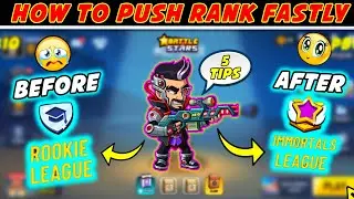 SEASON 3 - HOW TO PUSH || BATTLE STARS RANK PUSH TIPS & TRICKS || BATTLE STARS || TECHNO GAMERZ