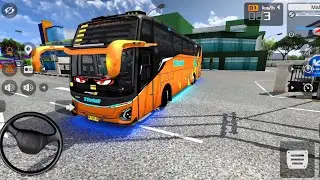 BUS PARIWISATA TIVIDI MEMBAWA ROMBONGAN FULL BASURI SAMPAI TUJUAN WISATA | GAME SIMULATOR