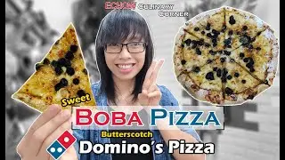 PIZZA BOBA - Sweet Boba Butterscotch Pizza