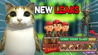 УТЕЧКИ обновления 28: Новый жуткий ящик + секретный Brainrot + Meow появятся в BrainRot Evolution...