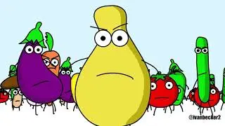 FRUIT VS VEGETABLES | 2D ANIMATED SHORT FILM