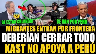 LO LARGARON! Congresista confirma ingreso de ilegales por frontera mientras Chile los expulsa