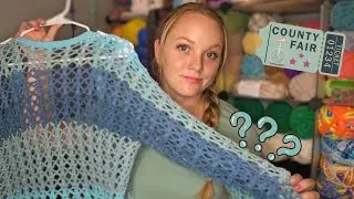 My First Time Entering Crochet Items In The County Fair | How Did I Place?