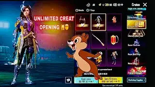 Bgmi 4.2 Update New Mythic Outfit In Premium Creat  | Unlimited Creat Opening 😱🔥  #pubgmobile #bgmi