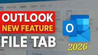 👉Новые функции Outlook | Новая вкладка &laquo;Файл&raquo; на ленте | НОВЫЕ советы и рекомендации по Outlook &mdash;...