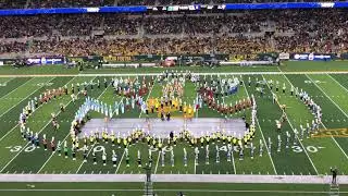 Baylor Marching Band Halftime Performance West Virginia Game 2019