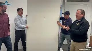 Temporary Wall vs SwiftWall Durability Test