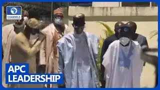 APC Caretaker Committee Members Meet Tinubu