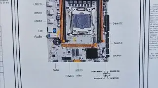 Unboxing Placa mãe X99 K9S QIYIDA TPM 2.0 MSI 14 PINOS.
