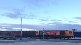 DL 9786 with M30P passing Rotokauri station NIMT ( No Sound )