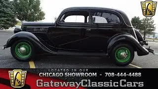 1935 Ford Sedan Gateway Classic Cars Chicago #1279