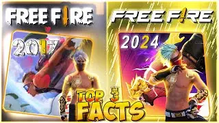 Noob To Pro 2017 Vs 2024 || Free Fire Top 3 Unknown Facts.