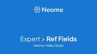 Expert: Ref Fields