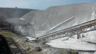 dowlow quarry   with Foam Dust Control