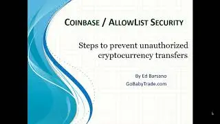Coinbase Allow List
