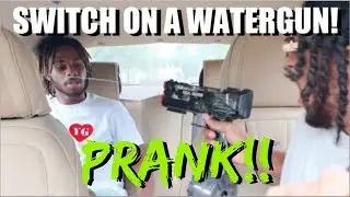 SPRAYING UBER PASSENGERS WITH SWITCH WATER-GUN! IN DETROIT! #PRANK (MUST WATCH!) @hbyerm