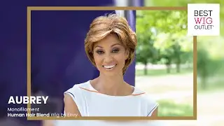 Aubrey | Monofilament Human Hair Blend Wig by Envy (EV30016/EV30016R)