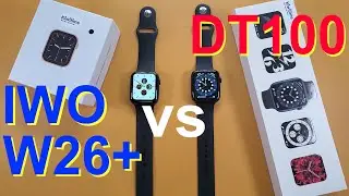 Comparision: KIWITIME IWO W26 Plus/W26+ VS DT100 Smartwatch - Which smart watch is better?