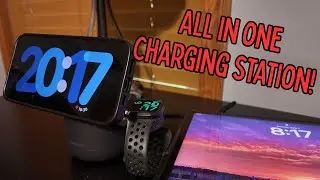 Обзор зарядной станции Threekey 4-в-1 | Сертифицированное Apple зарядное устройство Magsafe с ада...