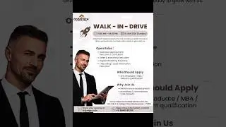 🔥🔥 Walk-in Drive | Jan 18th,2026 | 💥ODISSI TECH GLOBAL SOLUTIONS @ 🌇Bhubaneswar