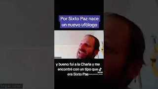 Por Sixto Paz nace un nuevo uf&oacute;logo Miguel Jordan