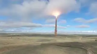 New Russian missile launch, a Hypersonic interceptor.