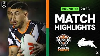 NRL Highlights | NRL 2023 | Wests Tigers v South Sydney Rabbitohs | Match Highlights