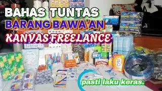BAHAS TUNTAS BARANG KANVAS FREELANCE | SALES MOTORIS.