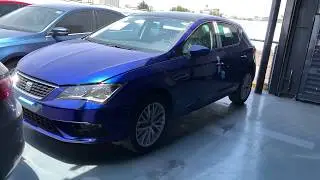 SEAT LEON STYLE 150 HP STD AZUL MISTERIO UNICA PIEZA CON GUSTAVO REYES