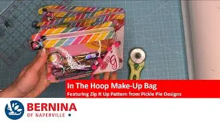 In the Hoop Make-up Bag