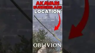 AKAVARI SUNDERBLADE UNIQUE SWORD LOCATION OBLIVION REMASTERED