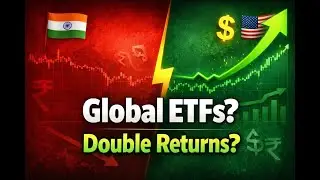 Global ETFs: How Indians Earn from US Markets + Dollar Rise 💵📈