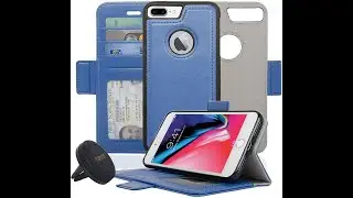 Navor Detachable Magnetic Wallet Case | Compatible for iPhone 8 Plus