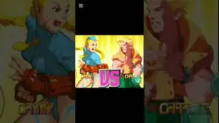 Cammy final boss fight in X-Men vs. Street Fighter #ArcadeFighter #RetroGaming #StreetFighter