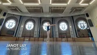 Lily JANOT 16 years CENTER