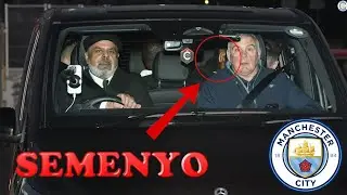 SEMENYO ARRIVES IN MANCHESTER TO SIGN OFFICIAL DOCUMENTS | MAN CITY TRANSFER UPDATE