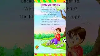 The poem for Number Rhyme #poem #popular #englishpoetry